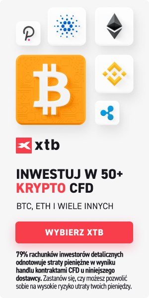 XTB - rynek kryptowalut
